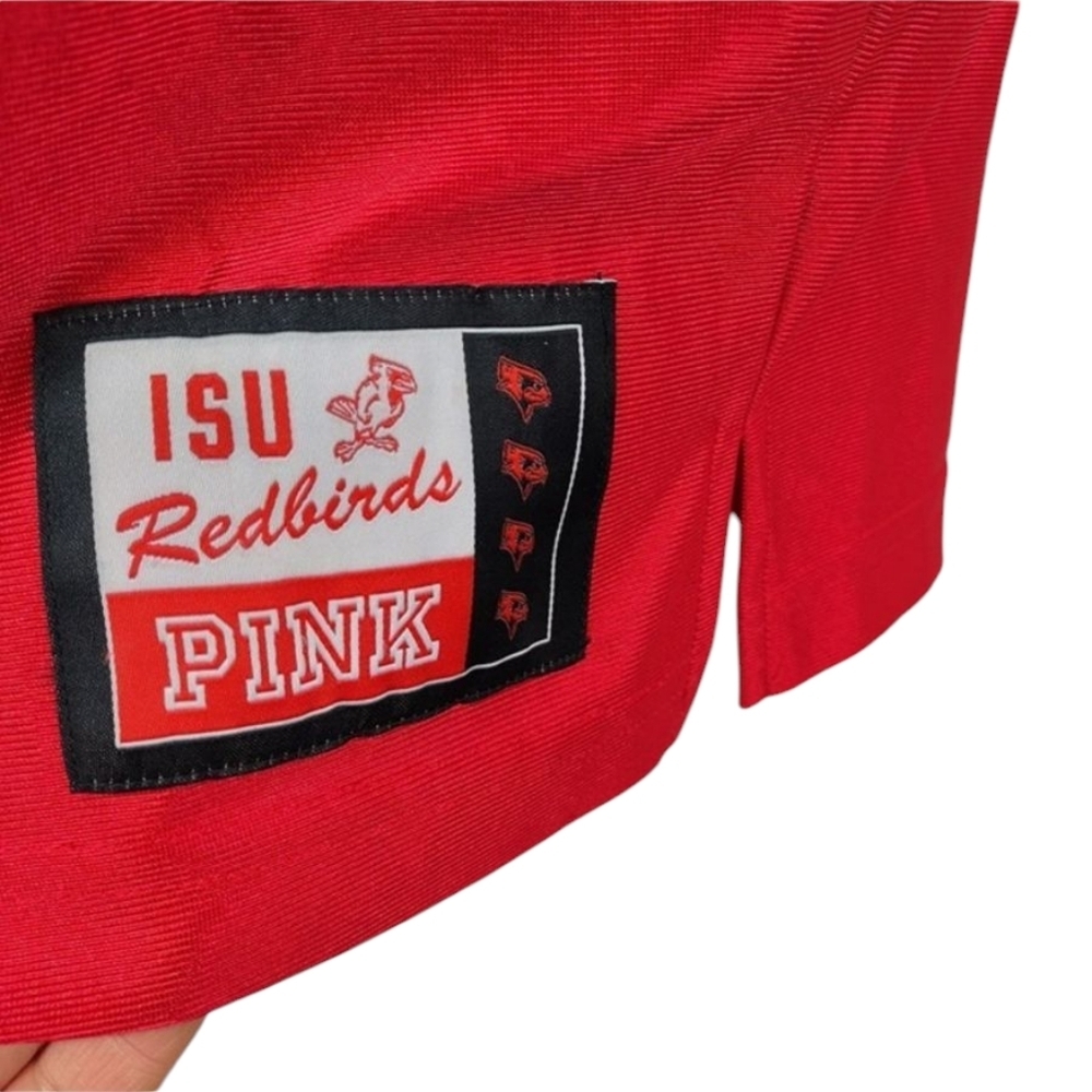 PINK Victoria's Secret Collegiate Illinois State Redbirds Jersey Red Siz… - Picture 6 of 9